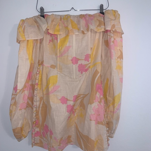 NWT Sabo Suza Off Shoulder Dress size  6 - Picture 10 of 13